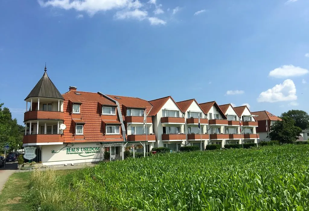 HAUS USEDOM Ferienwohnanlage mit Frühstücks-Restaurant gegenüber im Seeschlösschen-1